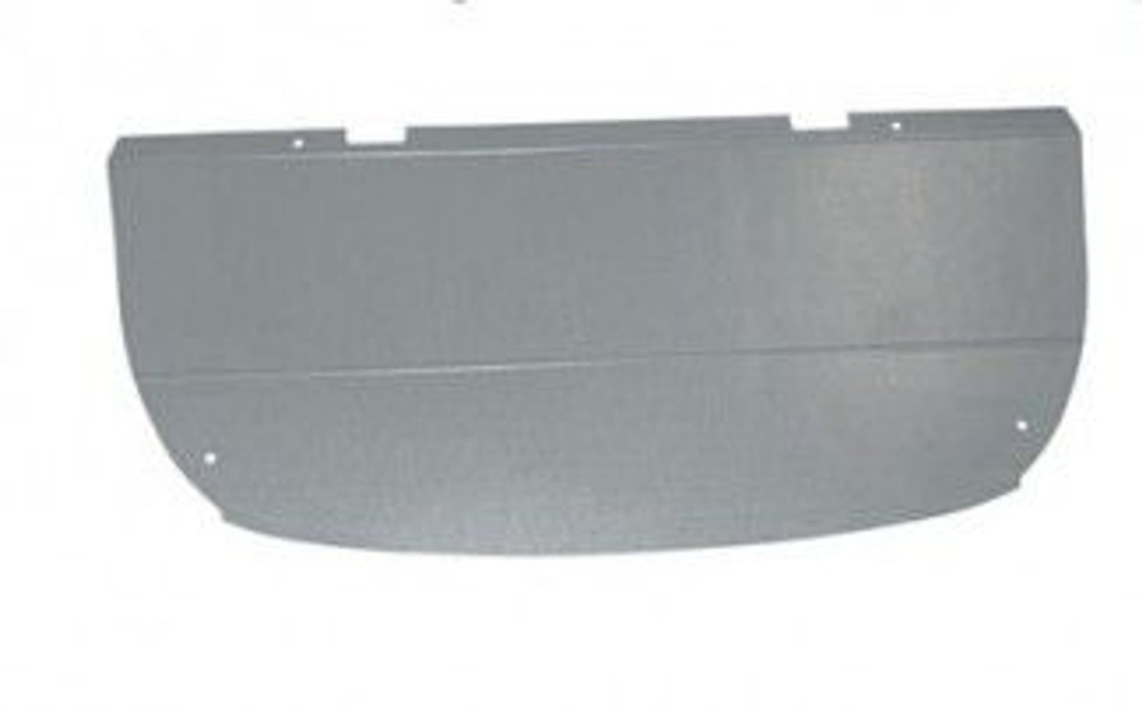 Hoedenplank grijs met gat