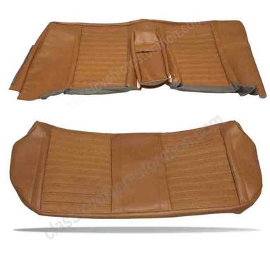 Bekleding achterbank voor Volvo Amazon 2d 1967-68 bruin
