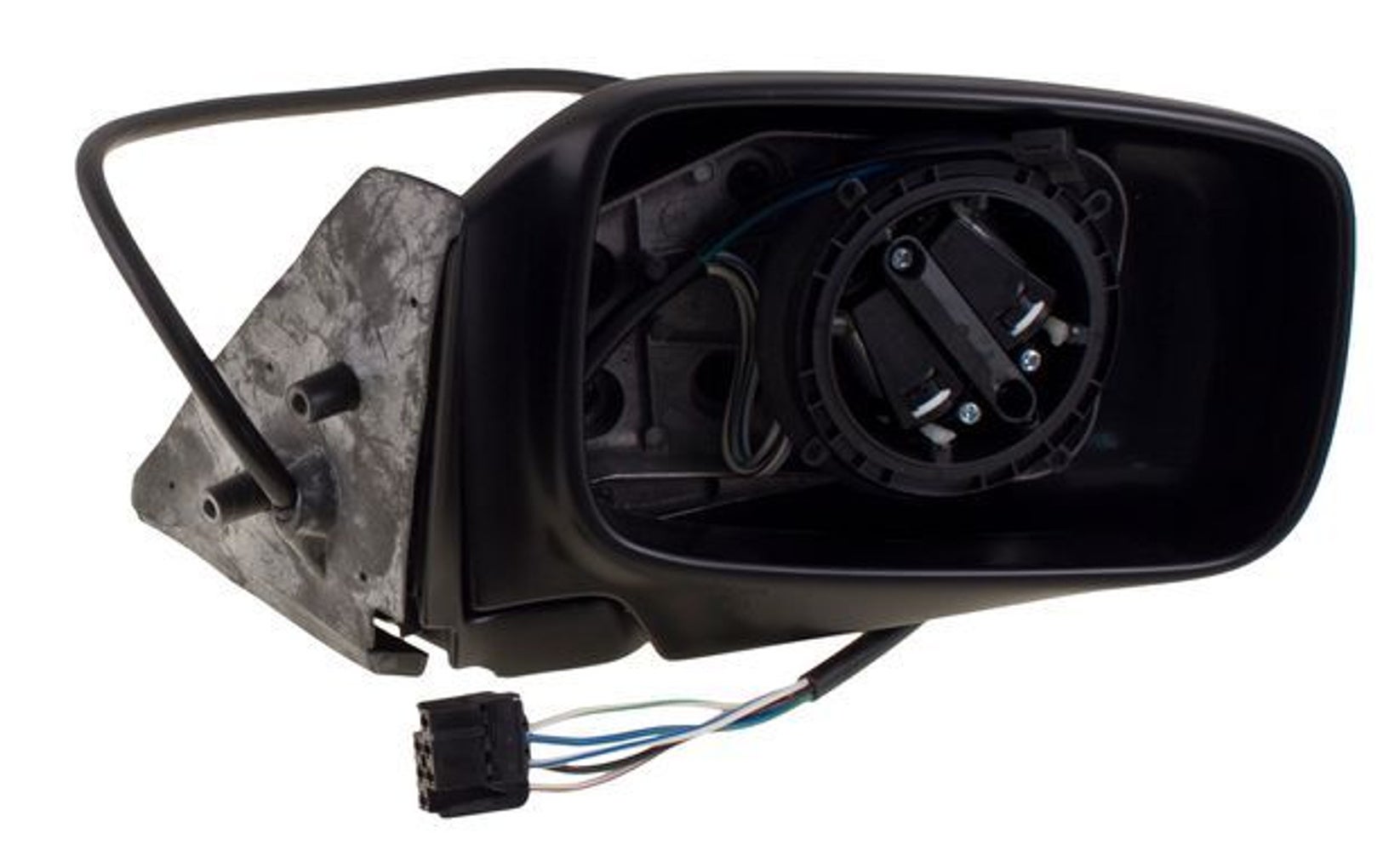 Achteruitkijkspiegelklep voor Volvo 240, 1992-, zonder glas, elektrisch, rechts