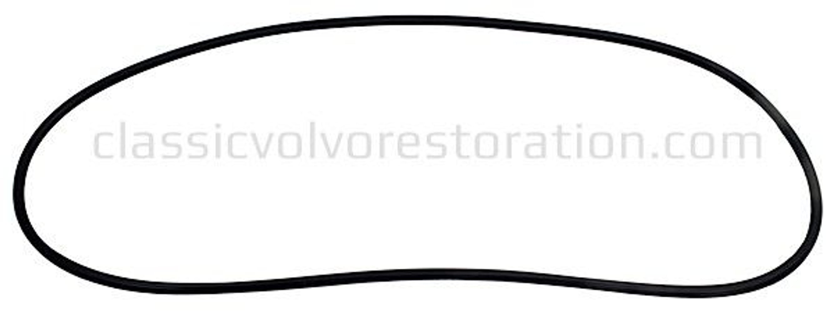 Rubberen afdichtingsstrip voor de voorruit van een Volvo PV444, Duett 1954-60 (niet aan elkaar gelijmd). — bild 2 av 2