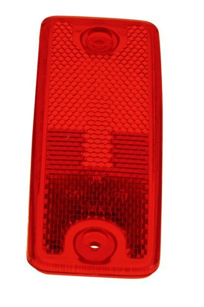 Glazen zijmarkeringslicht voor Volvo 240, rood