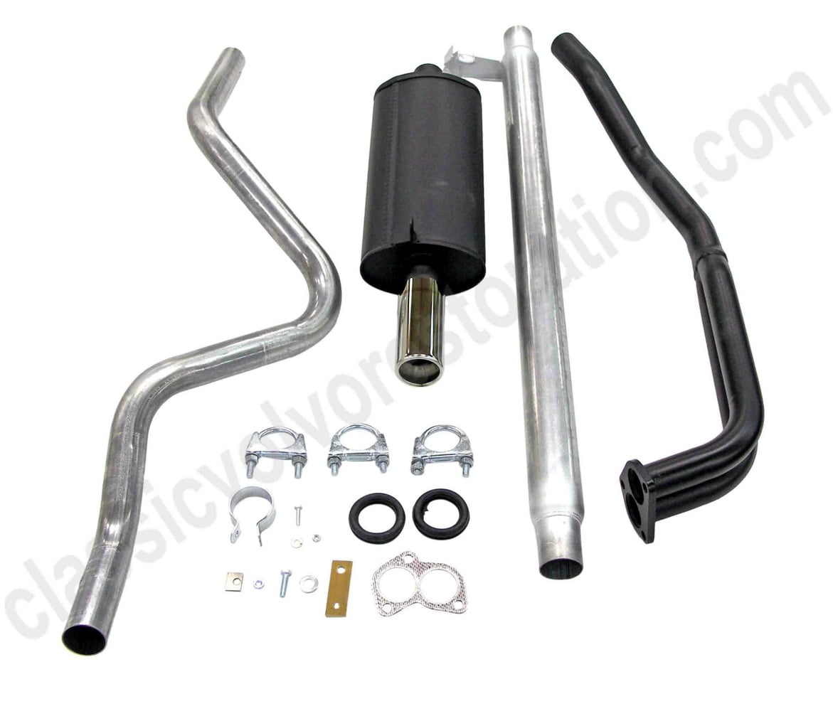 Uitlaatsysteem voor Volvo Amazon Kombi, 1967-69, 2" sport