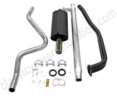 Uitlaatsysteem voor Volvo Amazon Kombi, 1967-69, 2" sport