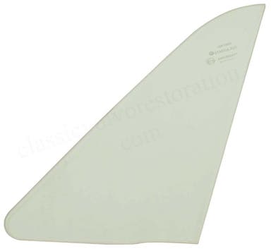 Groen ventilatieraam voor Volvo 1800S, 1800E, links