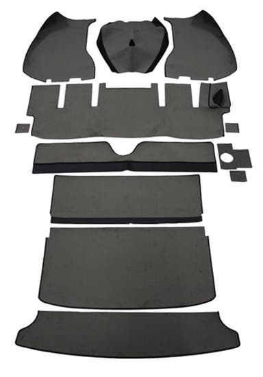 Tapijtset voor Volvo 1800E -71, grijs (rechtsgestuurd)