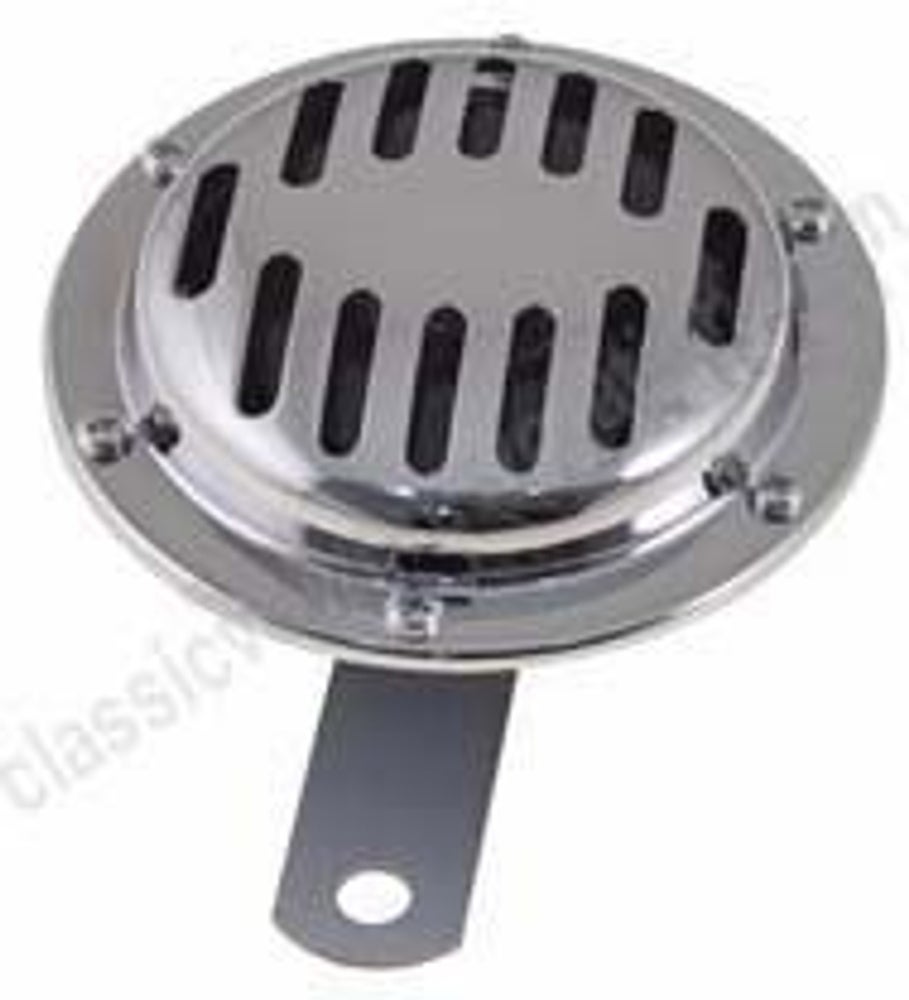 Claxon 6V universeel chroom