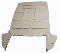 Hemelstoffering wafelpatroon