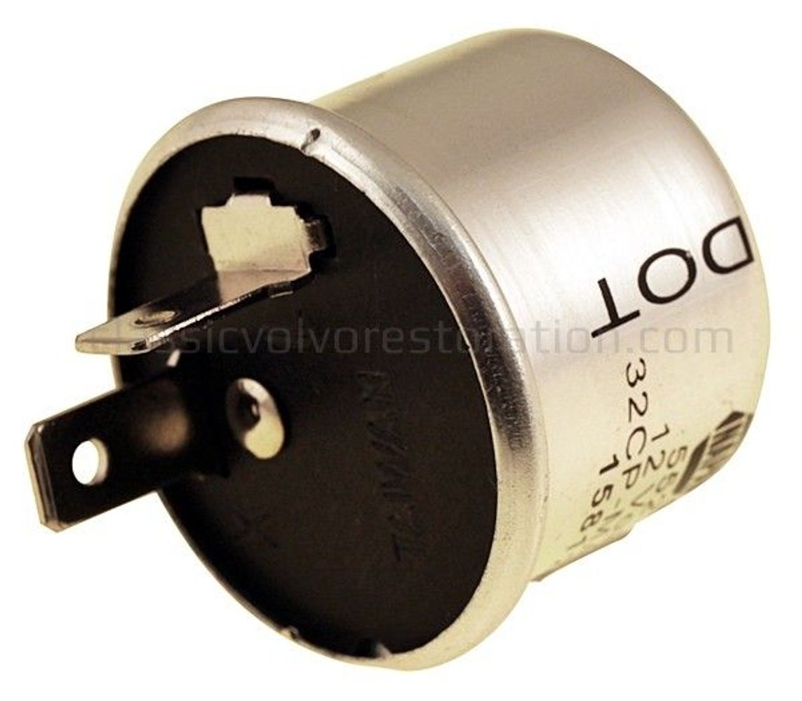 Knipperlichtrelais Volvo/Ford 2-pins 12V voor Volvo Amazon, Amazon Kombi