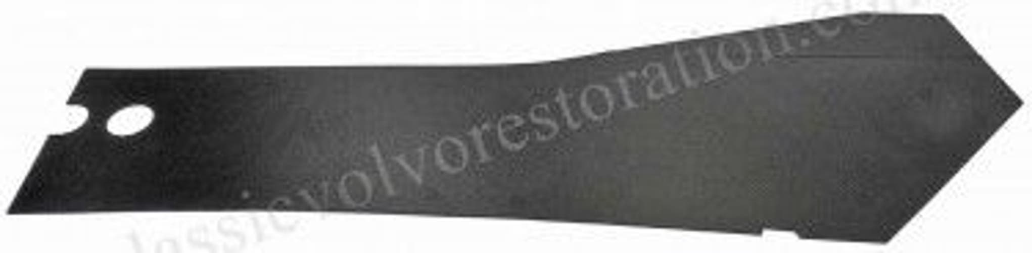 Kofferbak karton zwart links