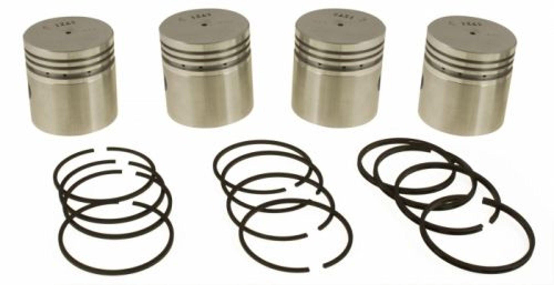 Zuigerset met zuigerveren B4B 0.020" voor Volvo PV444, Duett