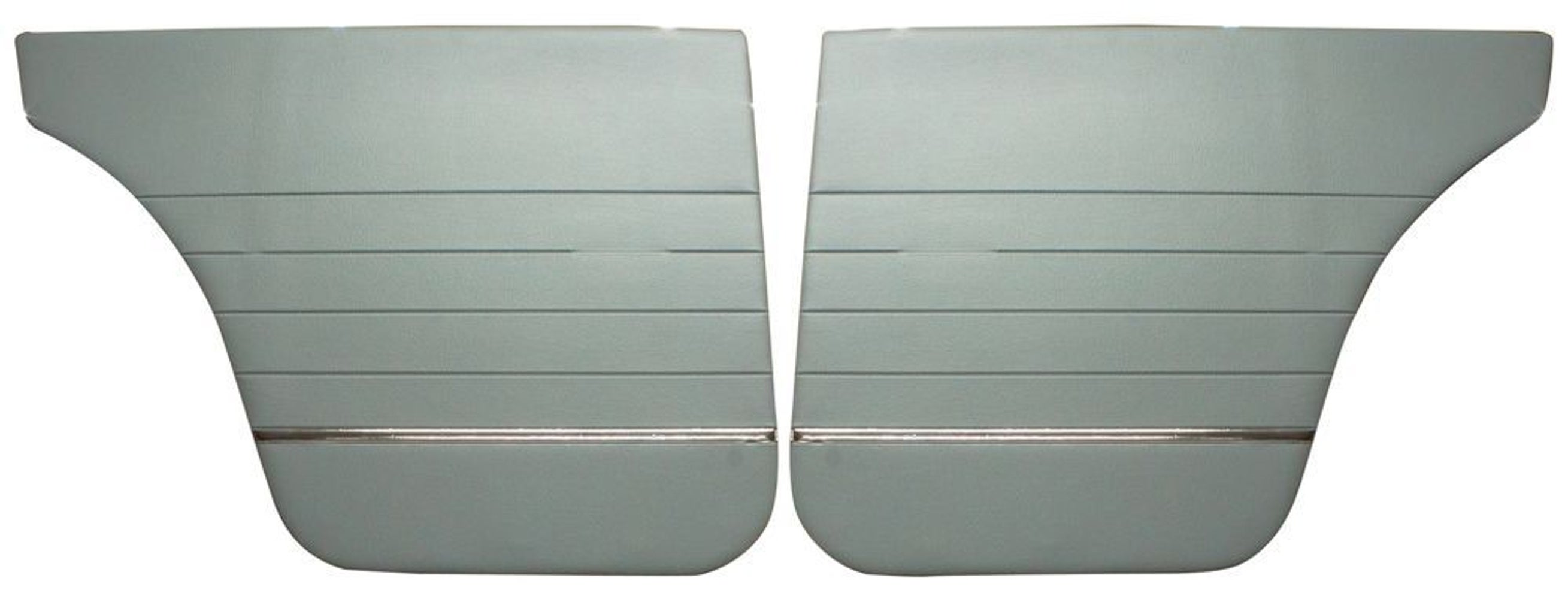 Achterportierpanelen voor Volvo Amazon 4d 1962-63 lichtblauw