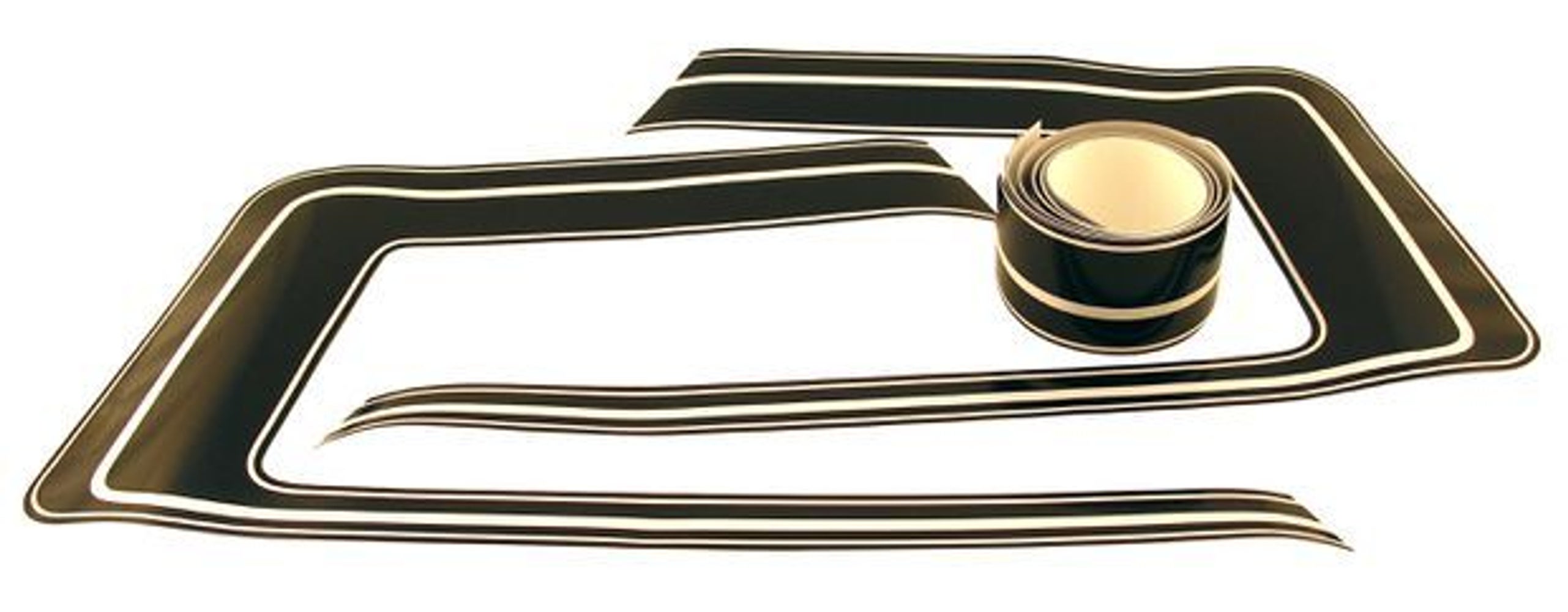 Stripenset voor Volvo 140, 164 GT donker