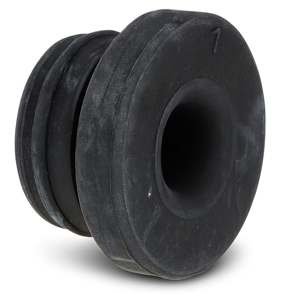 Hoofdremcilinderreservoir met doorvoerleiding, 2-circuit, rubber voor Volvo 140, 164 — bild 2 av 3