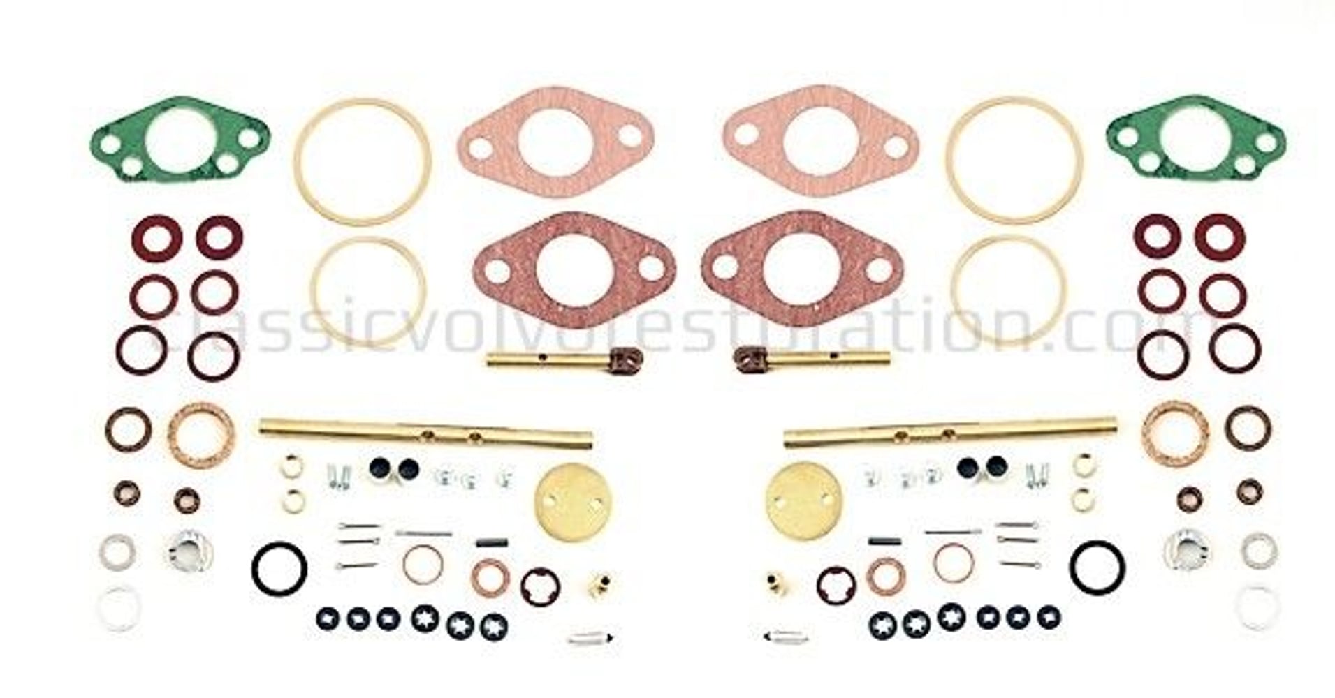 Reparatieset voor carburateur SU H2 voor Volvo B14A — bild 2 av 2
