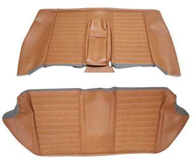 Bekleding achterbank voor Volvo Amazon 4d 1967-68 bruin