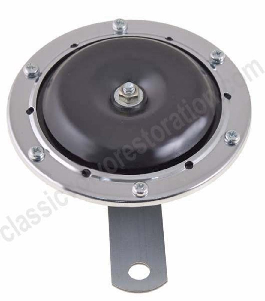 Universele claxon 12V, chroom