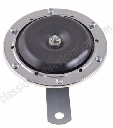 Universele claxon 12V, chroom