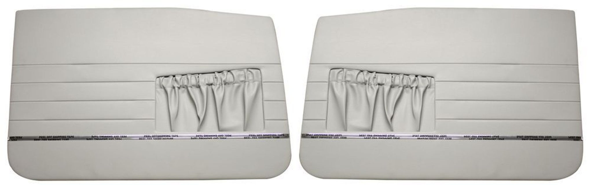 Deurpaneel grijs voor