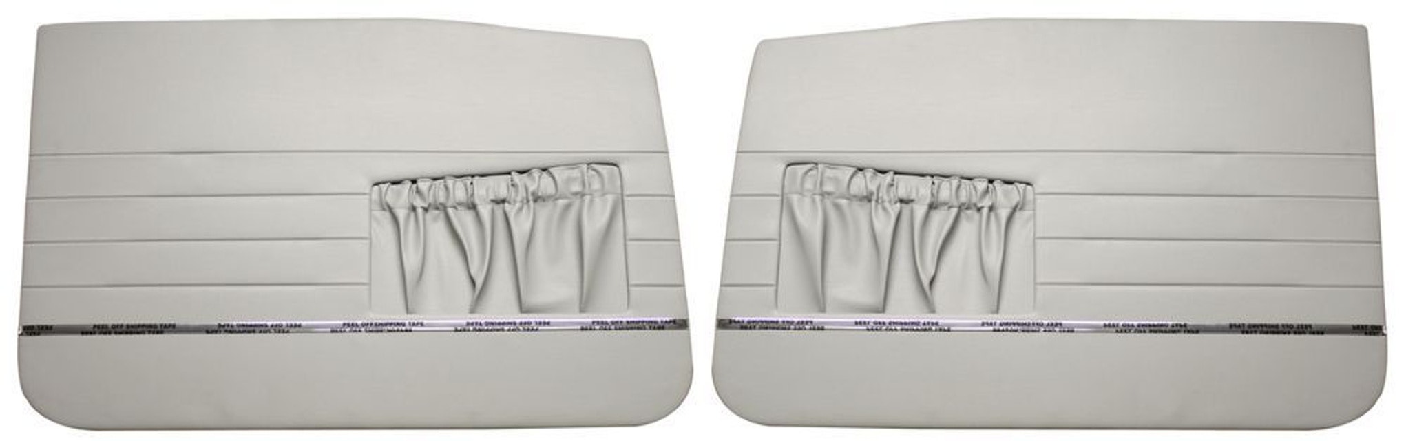 Deurpaneel grijs voor