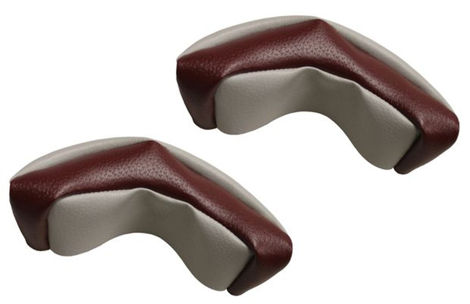 Bekleding armleuning voor Volvo PV444 rood/grijs (meegeleverd met deurpanelen)