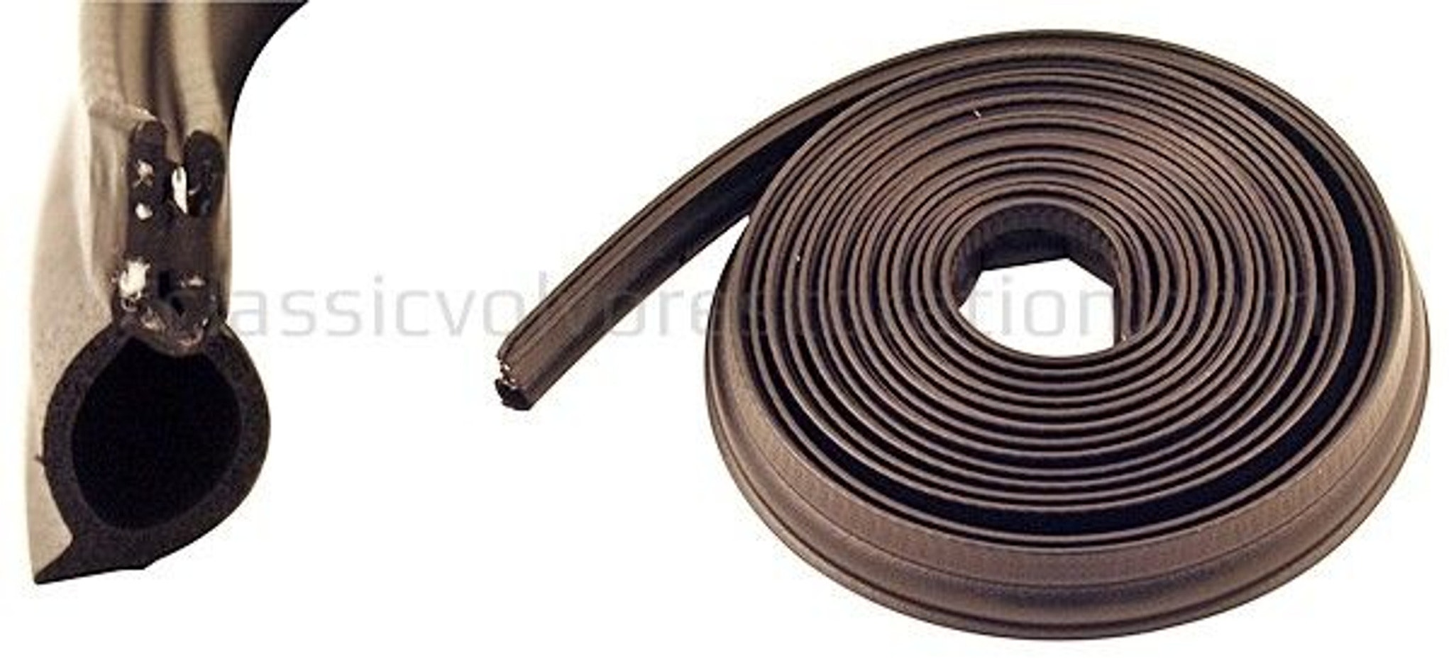 Rubberen lijst achterruit