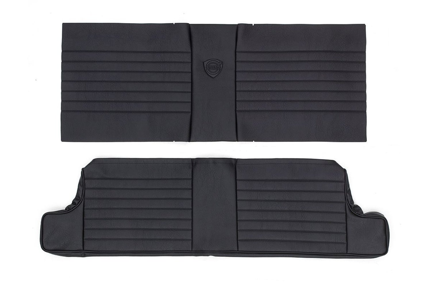 Bekleding achterbank voor Volvo 1800S, 1800E, 1964-71, zwart