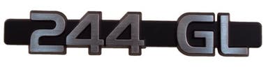 Embleem 244 GL voor Volvo 240, 244
