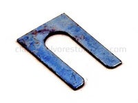 Stelplaatje bovenste arm 1mm