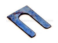 Stelplaatje bovenste arm 1mm