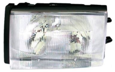 Koplamp voor Volvo 240, 260, 262, 1986-1993, VS/Canada, links