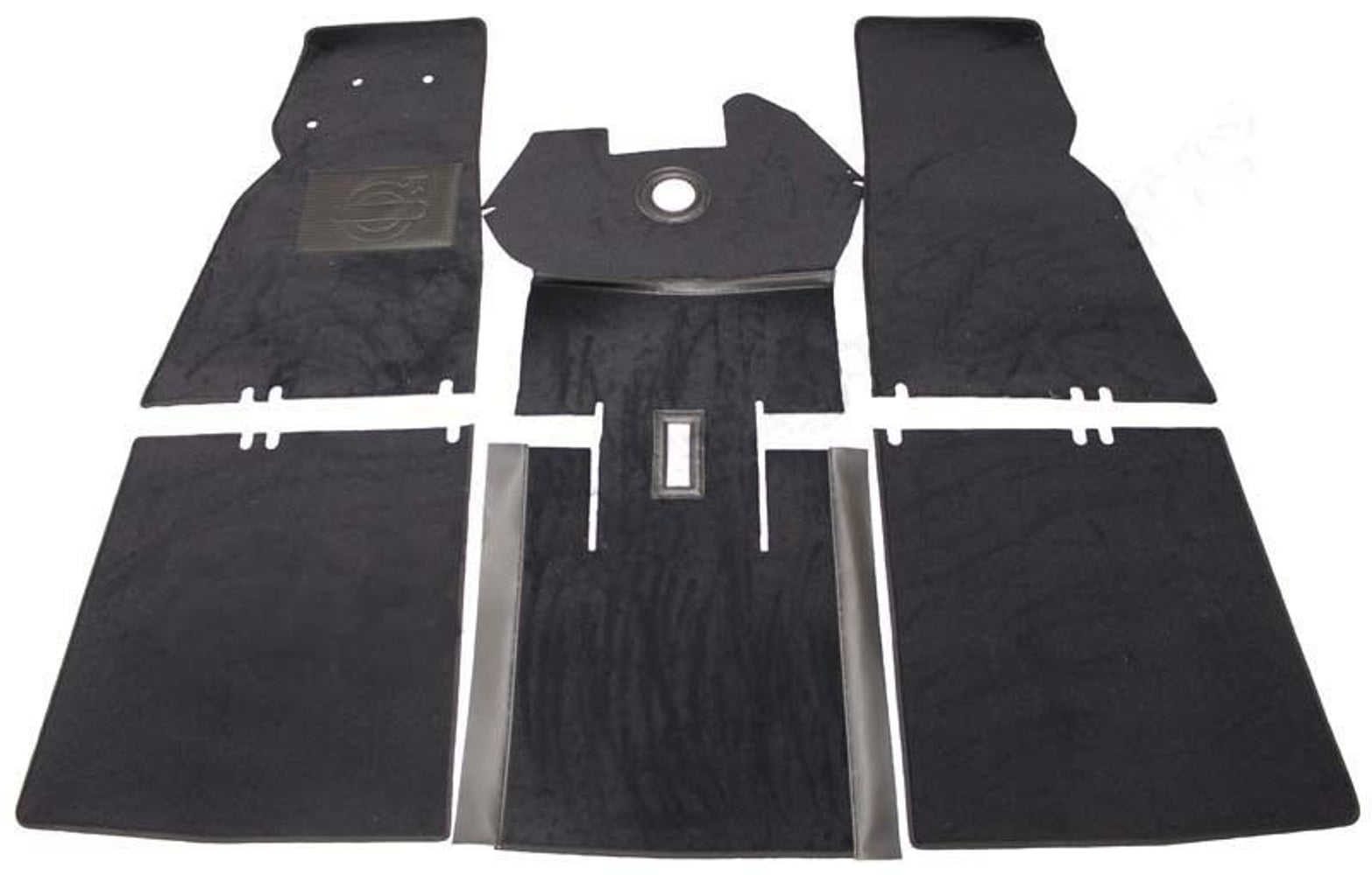 Tapijtset voor Volvo Duett 210, grijs textiel