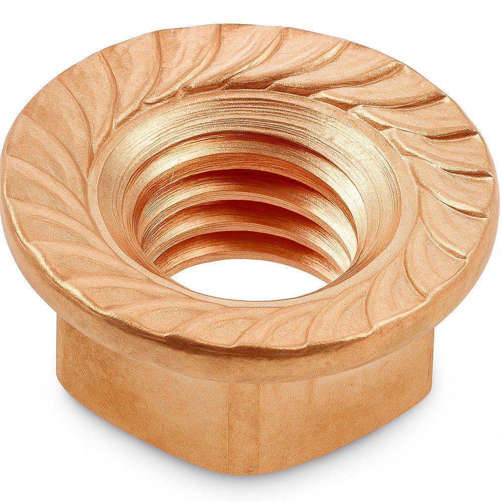 Moerverdeelstuk UNC 3/8-16x5/16" (7,5 mm) koper voor Volvo Amazon, Amazon Kombi — bild 2 av 2