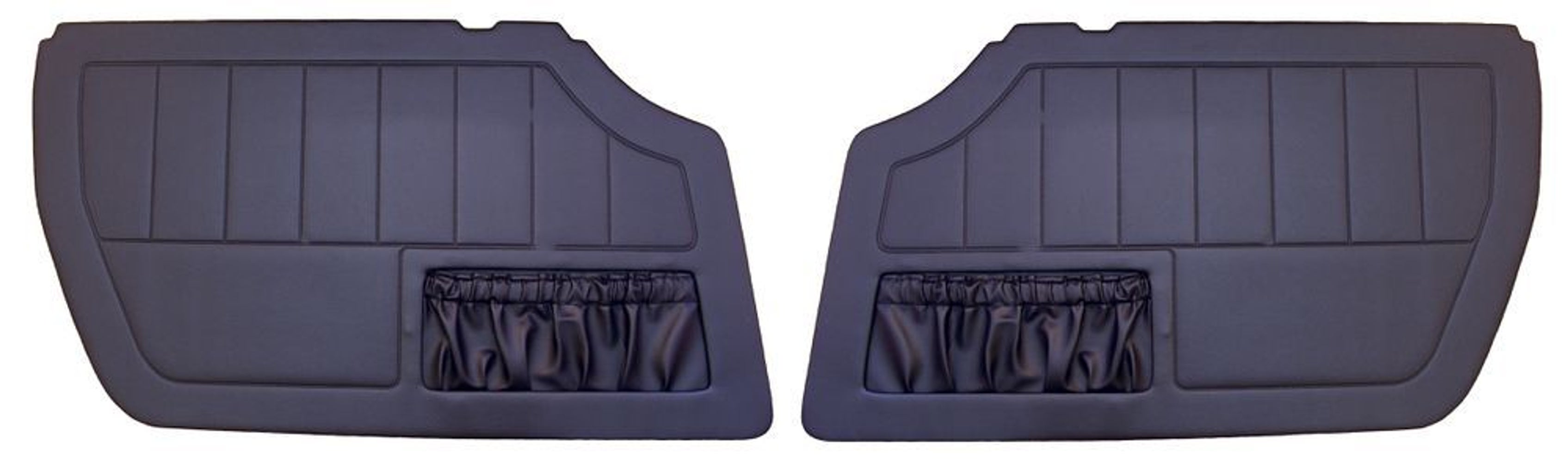 Zwarte deurpanelen voor Volvo 1800E, 1800ES, 1972-73
