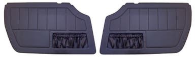 Zwarte deurpanelen voor Volvo 1800E, 1800ES, 1972-73