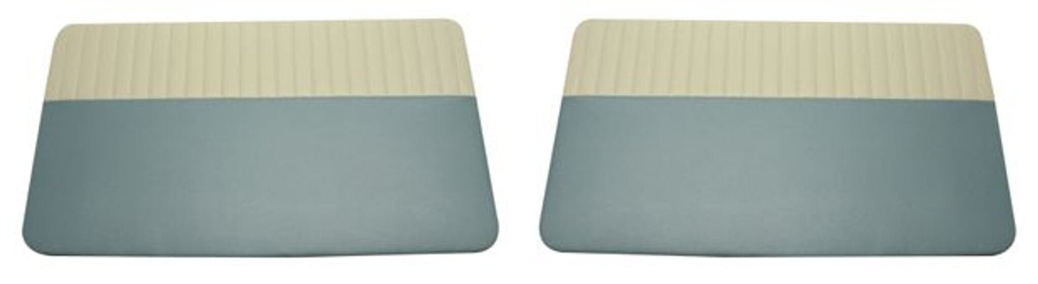 Deurpaneel US blauw/beige
