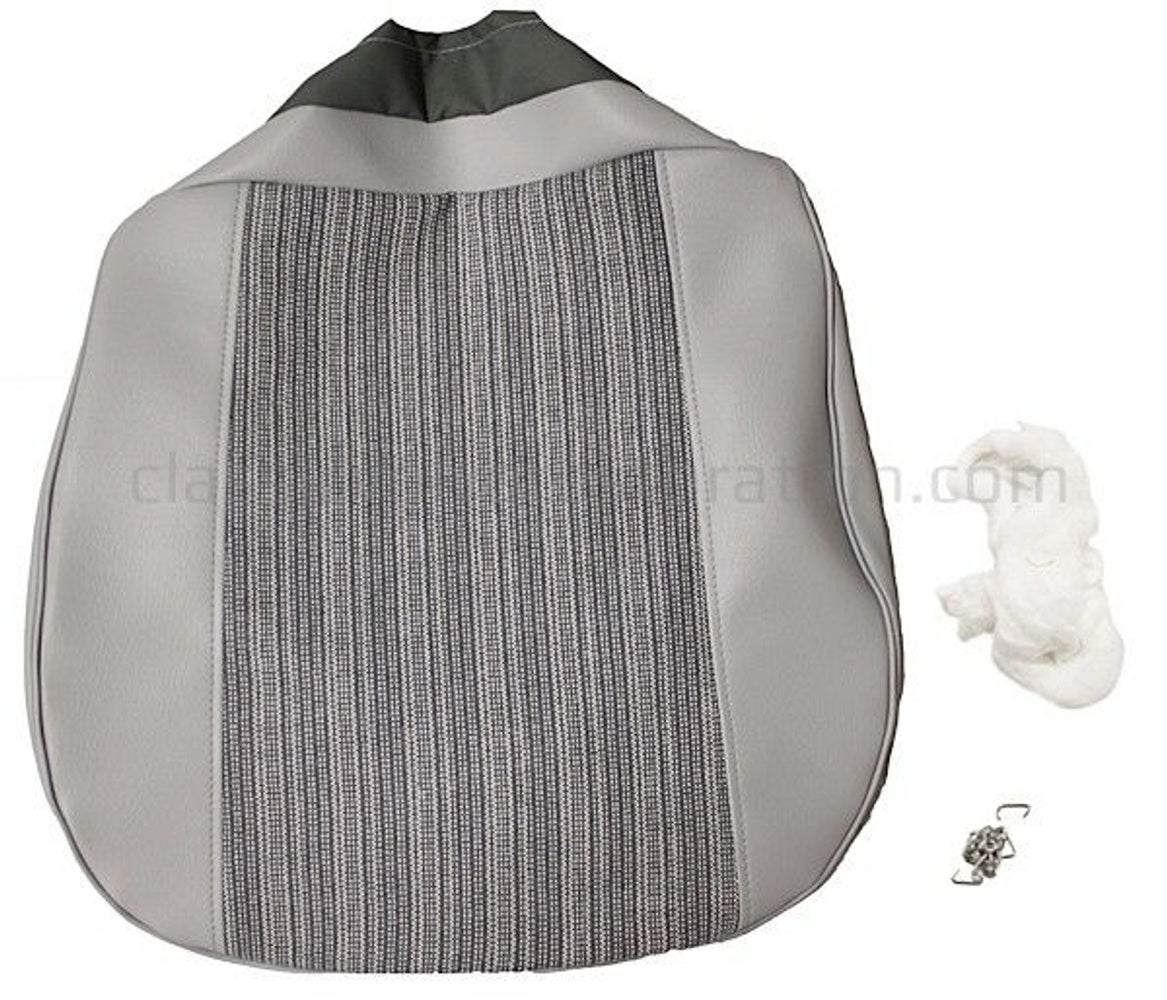 Bekleding voorstoel grijs