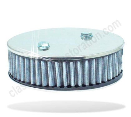 Luchtfilter Volvo B18 SU 2-bouts High Performance, roestvrij laag