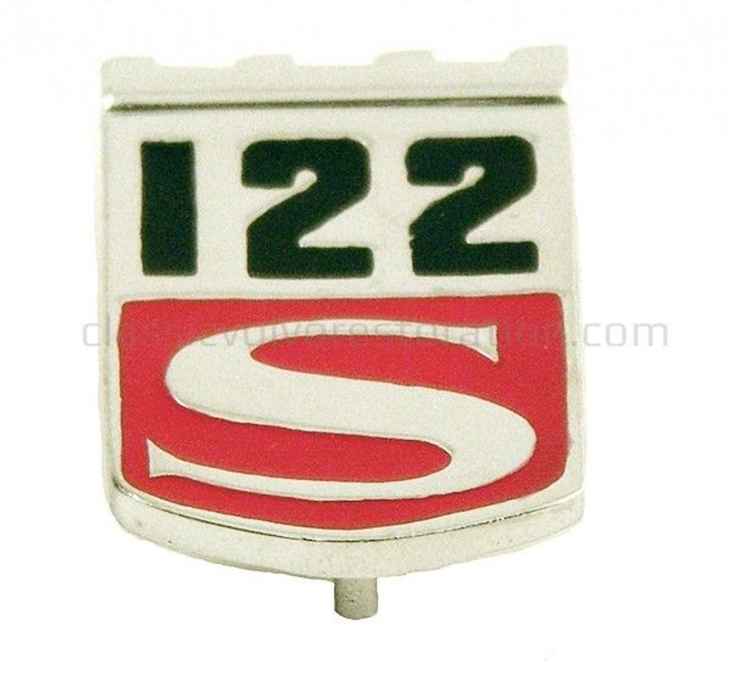 Embleem "122S" voor Volvo Amazon 1965-70 — bild 2 av 2
