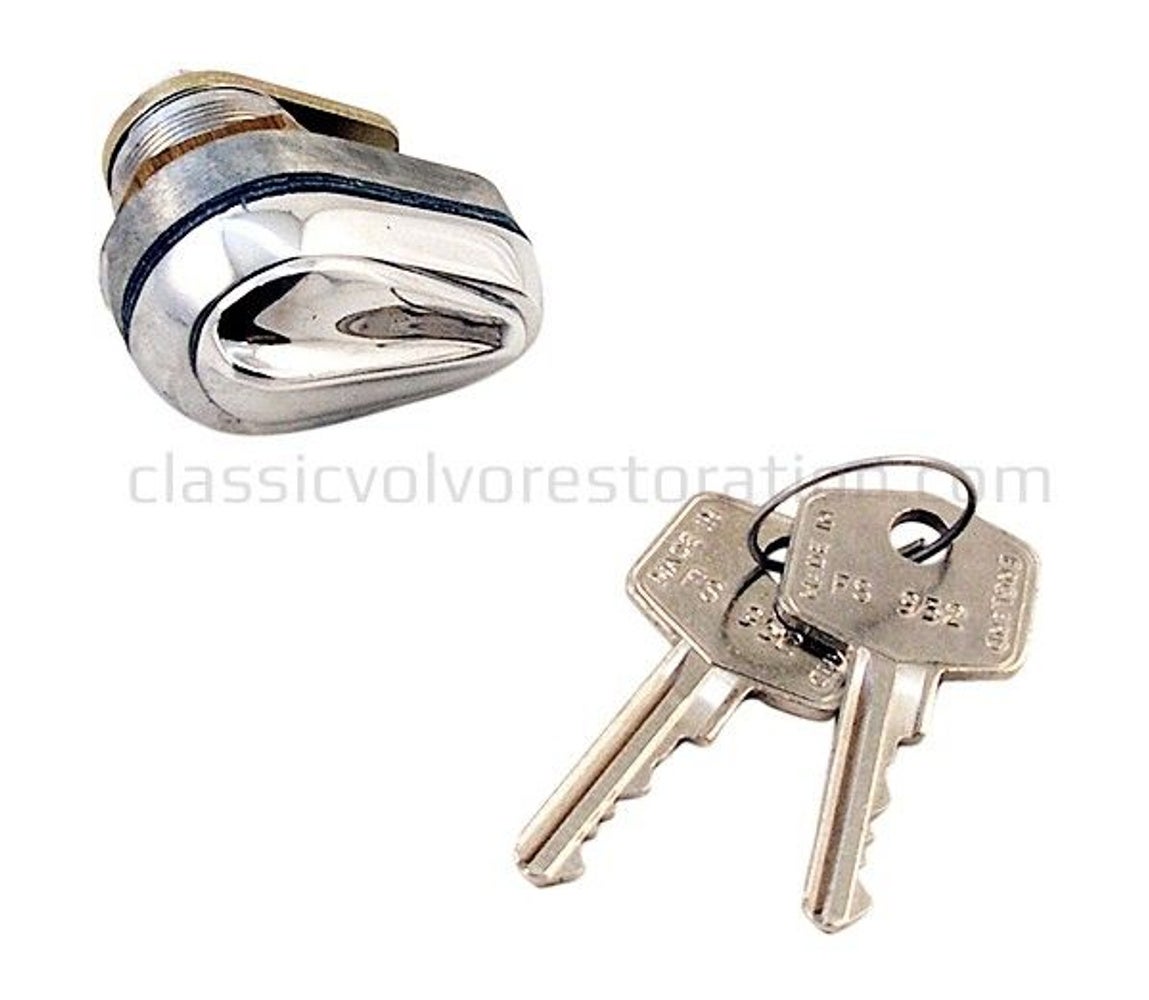 Slot tankklep m/chroom