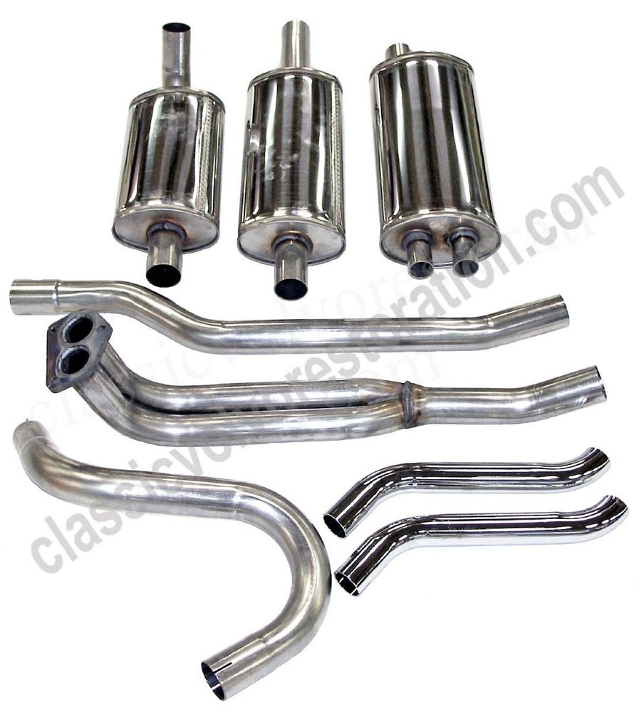 Uitlaatsysteem roestvrij