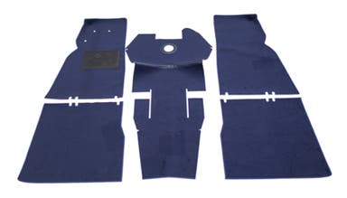 Tapijtset voor Volvo Duett 445, blauw