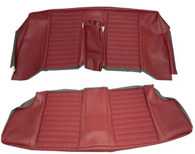 Bekleding achterbank voor Volvo Amazon 2d 1967-68 rood
