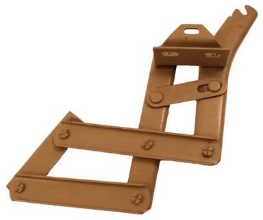Scharnierhelft bagagedrager voor Volvo 140, 164, 240 - 1978, rechts