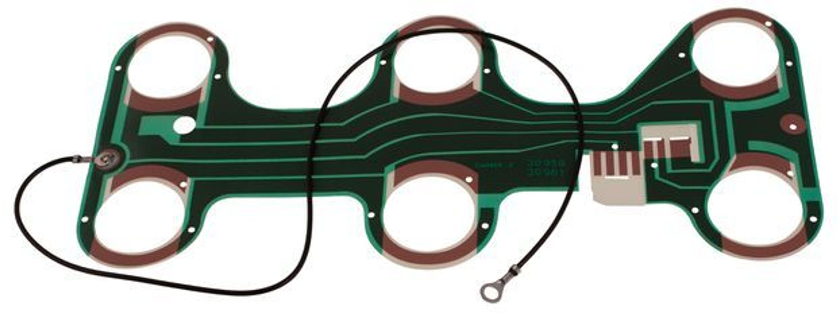 Printplaat achterlicht voor Volvo 240, 242, 244, 244 1988-93, links