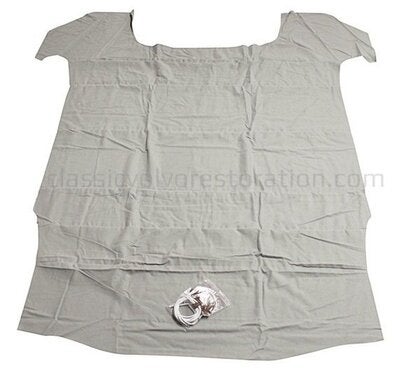 Hemelbekleding Volvo PV 444 1947-1953 stof napped grijs