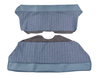 Bekleding achterbank voor Volvo PV544B 1960-61 blauw