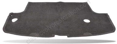 Bagagemat voor Volvo 1800E, 1800ES, 1970-73, zwart rubber