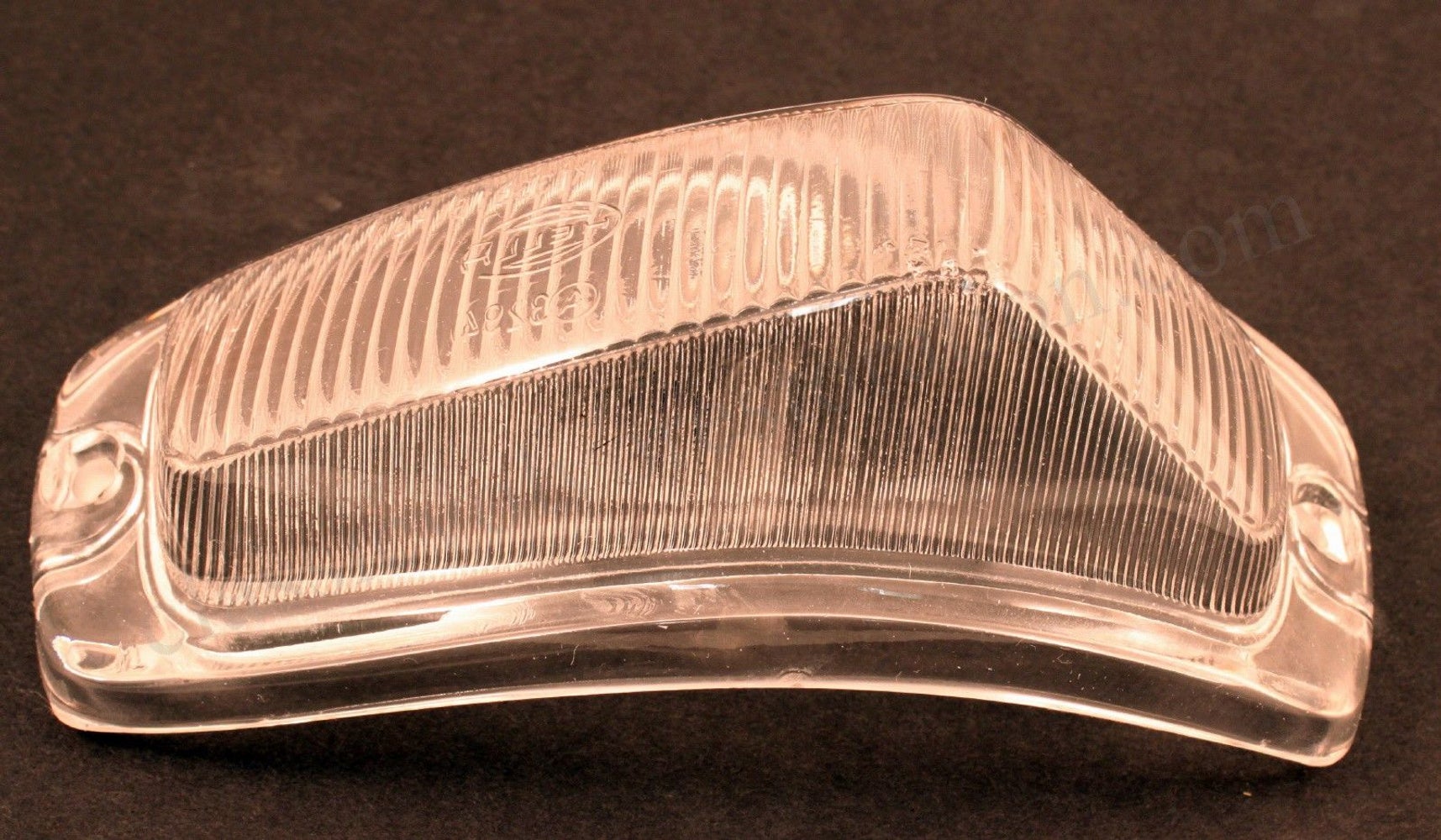 Wit knipperlichtglas voor Volvo Amazon, 1957-61, links