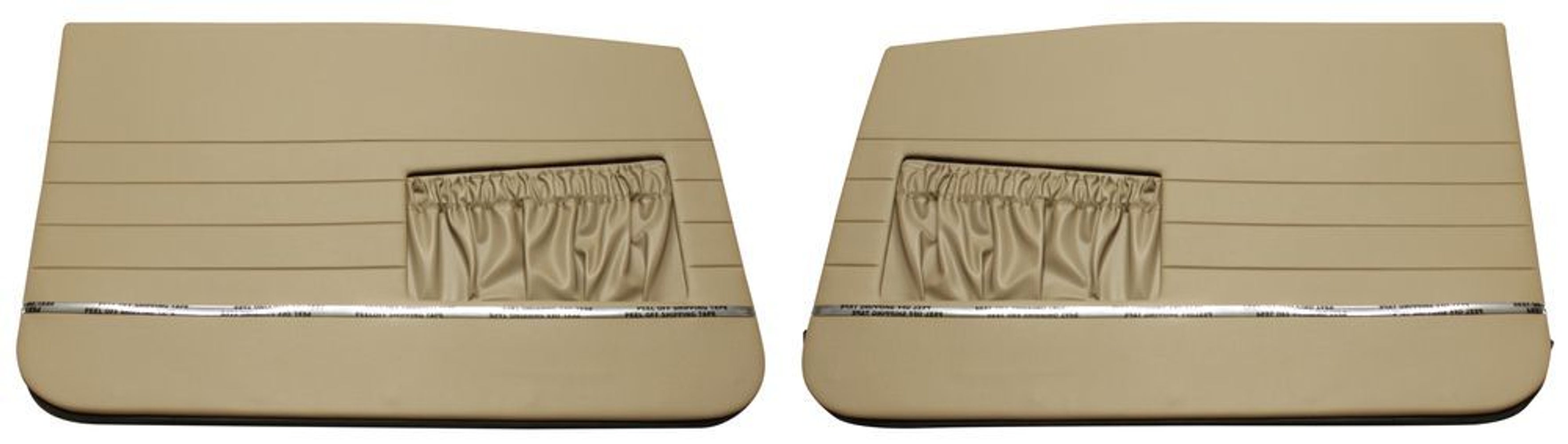 Deurpanelen geschikt voor Volvo Amazon 4d, Amazon Kombi, 1962-63, nougat