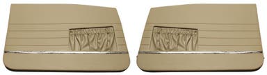 Deurpanelen geschikt voor Volvo Amazon 4d, Amazon Kombi, 1962-63, nougat